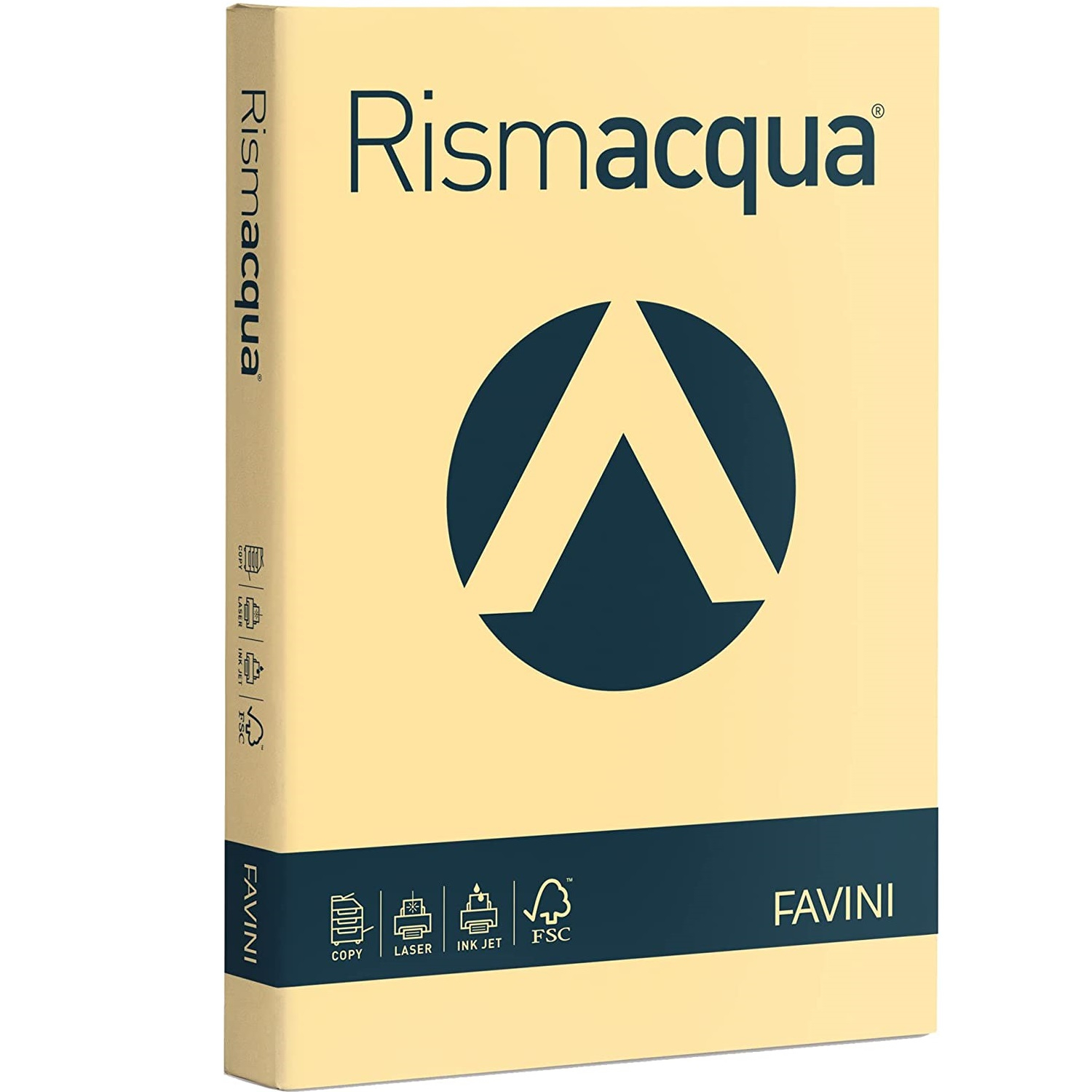 Cartoncini colorati Rismacqua Favini A4 - 140 g/m² - Camoscio (200 fogli)-0 - Loveoffice