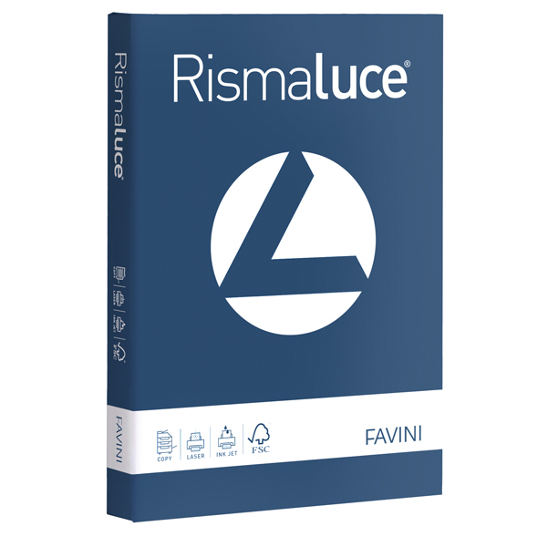 risma cartoncini colorati blu rismaluce favini - Loveoffice
