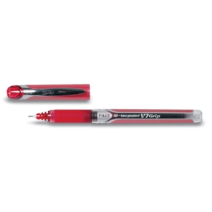 Roller V7 Grip Pilot - Rosso - ad ago 0,7 mm - 006737