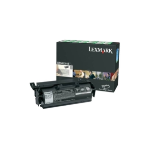 Originale Lexmark X654X11E Toner altissima resa return program Nero