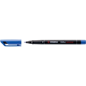 Stabilo Pennarello indelebile Blu - Stabilo OHPen Universal - fine - 0,7 mm