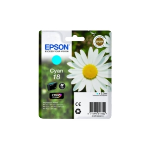 Originale Epson C13T18024010 Cartuccia Ink-jet 18/MARGHERITA Ciano