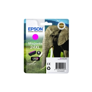 Cartuccia Originale Epson C13T24334010 A.R. RS Claria Photo HD 24XL/ELEFANTE Magenta