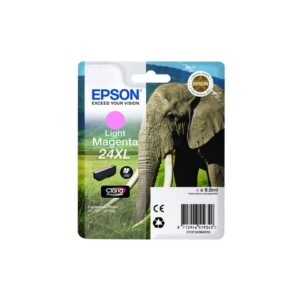 Cartuccia Originale Epson C13T24364010 A.R. RS Claria Photo HD 24XL/ELEFANTE Magenta chiaro