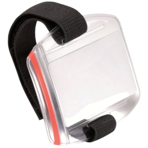 Fascia portabadge outdoor SECURE Durable Nero/Trasparente - 8414-19 (conf.10)