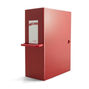 Cartella portaprogetti Big Sei Rota con maniglia - Dorso 20 - 25x35 cm - Rosso