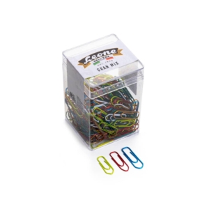 Fermagli Clip Gran Mix 125 Leone Dell'Era - Assortito metallizzato - FXB125GMIX (conf.125)