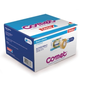 Nastro adesivo Trasparente Comet CELLO 64-160 cellophane 19mm x 33m - 64160-00029-01