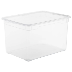 Contenitore Trasparente Rotho - 550 x 375 x 315 mm - 46 litri - F707808
