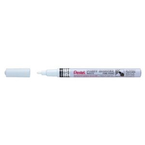 Pennarello a vernice BiancoPaint Marker Pentel - punta fine da 2,9 mm