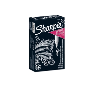 Pennarello indelebile Sharpie Metallic - F - punta conica 3 mm Argento 1891063