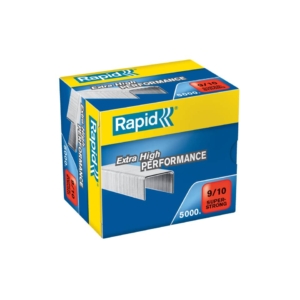 Punti per alti spessori Rapid - Punti metallici 9/10 Super Strong - 40-70 fogli - 24871200 (conf.5000)