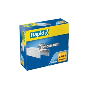 Punti per alti spessori Rapid - Punti metallici 23/24 - 24870500 (conf.1000)