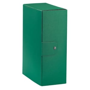 Scatola portaprogetti Eurobox Esselte - Dorso 12 cm - 25x35 cm - Verde