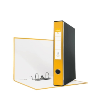 Raccoglitore ufficio Esselte Eurofile - Protocollo - Dorso 5 - utile 23x33 cm - Giallo - 390754090