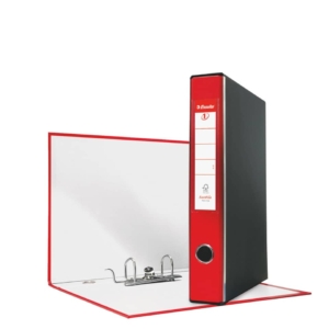 Raccoglitore ufficio Esselte Eurofile - Protocollo - Dorso 5 - 23x33 cm - Rosso - 390754160
