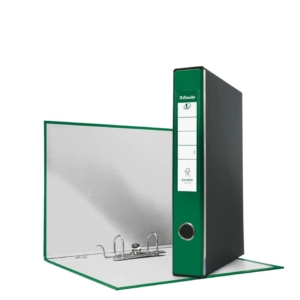 Raccoglitore ufficio Esselte Eurofile - Protocollo - Dorso 5 - utile 23x33 cm - Verde - 390754180
