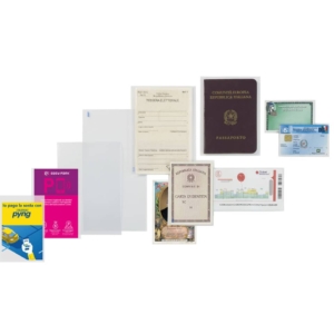 Buste a U Trasparenti A4 Favorit - Upocket - 23x33 cm (conf.25)