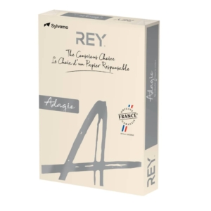 Carta colorata A3 AvorioINTERNATIONAL PAPER Rey Adagio 80g/m² - 29,7x42 cm (risma 500 fogli)