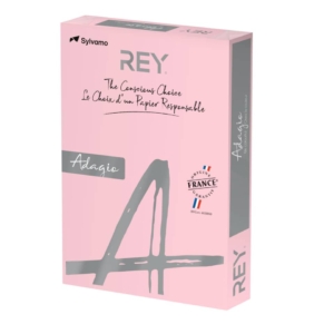 Cartoncini colorati A4 Rosa INTERNATIONAL PAPER Rey Adagio 160g/m² (risma 250 fogli)