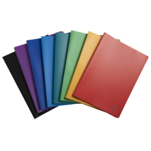 Portalistini Exacompta LINEA OPACO 8 Colori Assortiti ppl A4 40 buste 8540E
