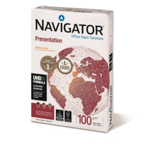 Risme carta per fotocopie Presentation Navigator - A4 - 100g/m² - risma da 500 fogli