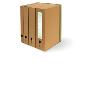 Portaprogetto con elastico piatto Euro-Cart Avana - Dorso 10 cm