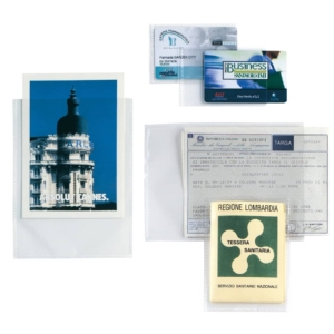 Buste Trasparenti a U Soft Sei Rota liscie - alto spessore - 13x18 cm - 651318 (conf.100)