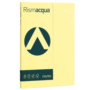 Risma Cartoncini Favini - tenui - A4 - 200g/m² - Giallo chiaro (50 fogli)