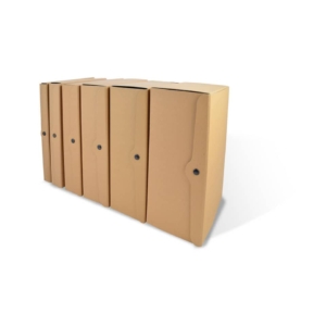 Scatola portaprogetto linea ecologica Euro-Cart Avana - Dorso 6 cm