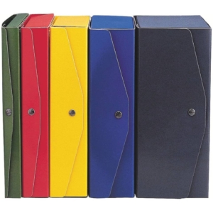 Scatola Archivio Project King Mec - Dorso 10 cm - 25x35 cm - Rosso - 00023911