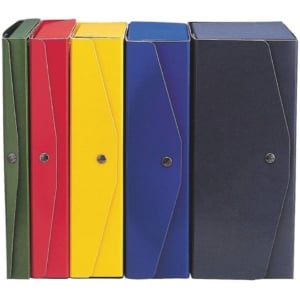 Scatola archivio Project King Mec - Dorso 8 cm - 25x35 cm - Verde - 00023714