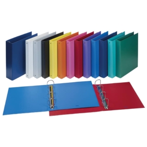 Raccoglitore Favorit ad anelli - Europa - anelli rotondi - Dorso 6 cm - 22x30 cm - Blu Scuro