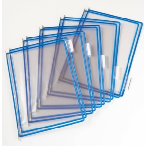 Buste per leggio da muro T-Technic Tarifold - A4 - Blu - B114001 (conf.10)