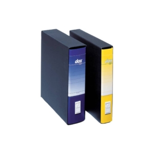 Raccoglitore ufficio Dox 1 - Commerciale - Dorso 8 cm - 23x29,7 cm - Blu