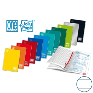 Blasetti quaderno a righe 1R - One Color 80 - A4 - 40 fogli