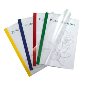 Cartelline Trasparenti per rilegatura in polipropilene Poli 200 Sei Rota - Verde - 66230505 (conf.10)