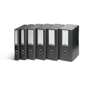 Scatola progetto Plus VIP Leonardi in plastica - Dorso 12 cm - Grigio Antracite - spess. 0,9 mm