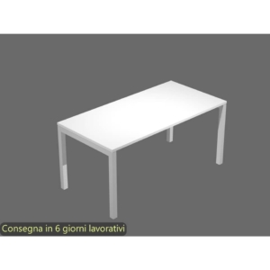 Scrivania per ufficio Bianca Artexport Bridge 140x80x72,5