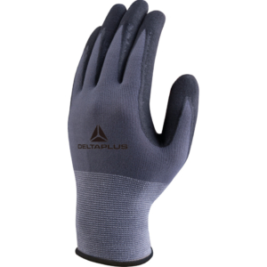 Guanti nitrile/poliuretano Delta Plus Grigio Nero - 8 - VE727NO08
