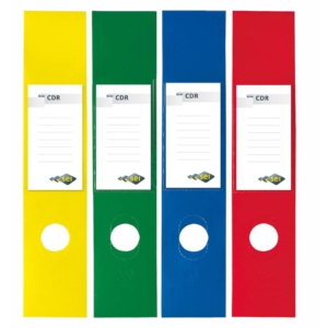 CopriDorso CDR Sei Rota - 7x34,5 cm - Rosso - 58012532 (conf.10)