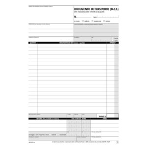 Blocco DDT autoricalcanti flex A4 - 1687CD330 (33x3 copie autoricalcanti)