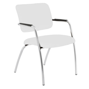 Sedia collettività LITHIUM UNISIT - pelle - Bianco - LT4G/PQ