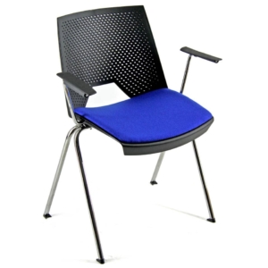 Sedia collettività STRIKE UNISIT - plastica - Blu - SKBR/BL