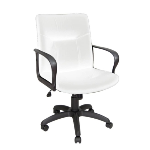 Sedia direzionale eco-smart ERIDANUS UNISIT - pelle - Bianco - ERD/PQ