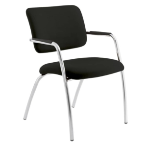 Sedia collettività LITHIUM UNISIT - pelle - Nero - LT4G/PN