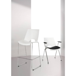 Sgabello collettività STRIKE UNISIT - plastica - Blu - SKS/BL