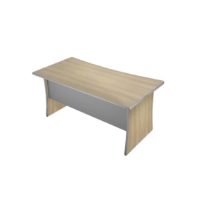 Scrivania Unisit Spirit 160x80x72 cm fianchi a pannello Rovere per scrivanie componibili