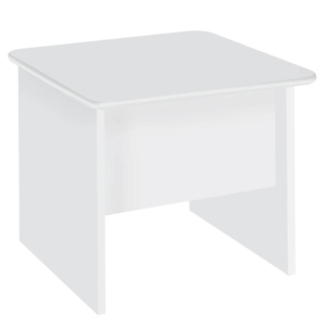 Scrivania Ufficio componibile BYTE Unisit - Fianco Pannello - Grigio - 80x80x72 cm