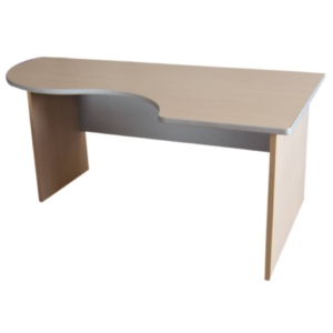Scrivania Informatica Destra - Alessandria Unisit color Acero - 160x100x72 cm